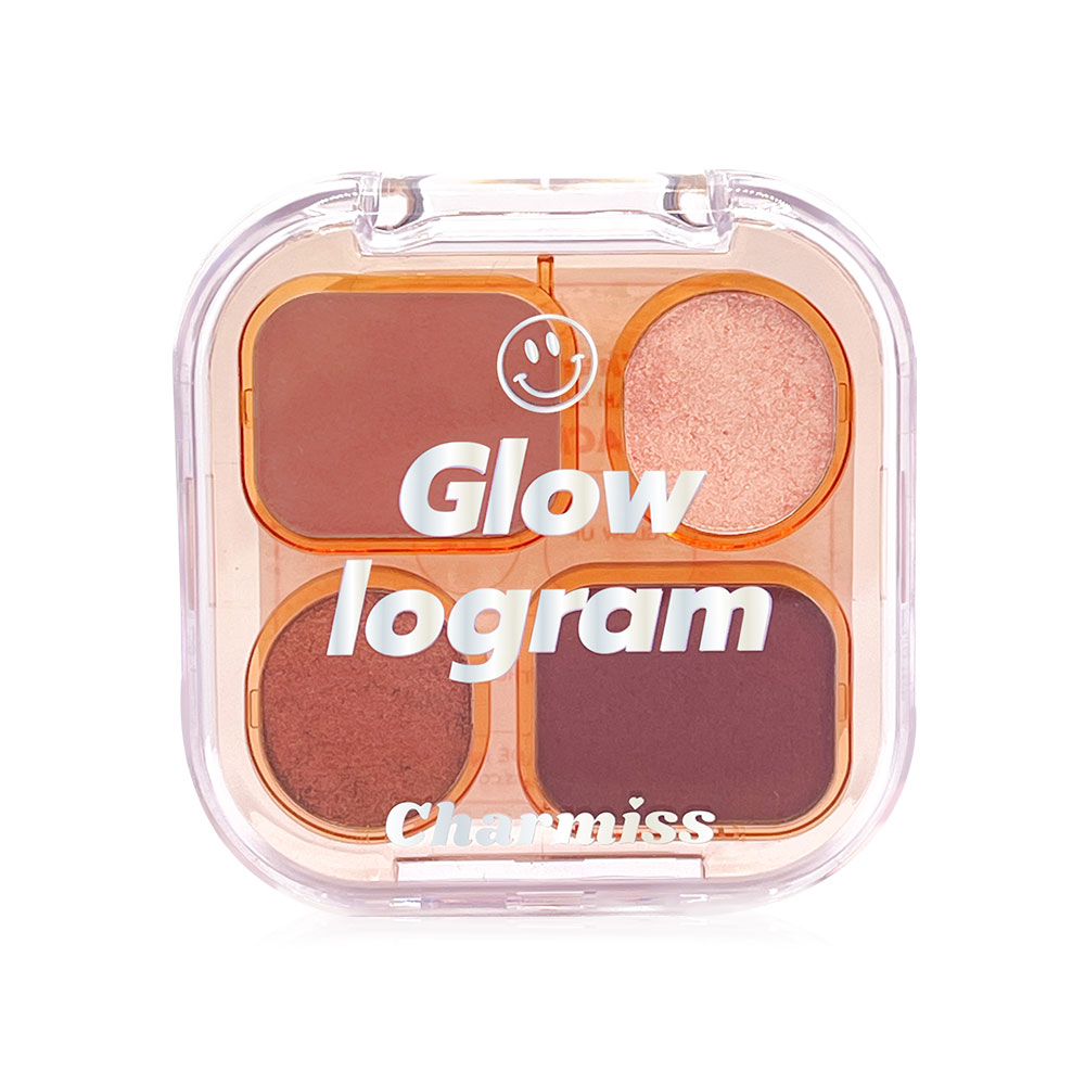 Charmiss Glowlogram Eyeshadow Palette 4g #02 Peach Energy
