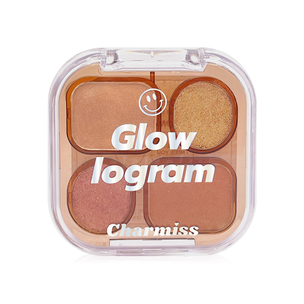 Charmiss Glowlogram Eyeshadow Palette 4g #03 Warm On A Cold Night