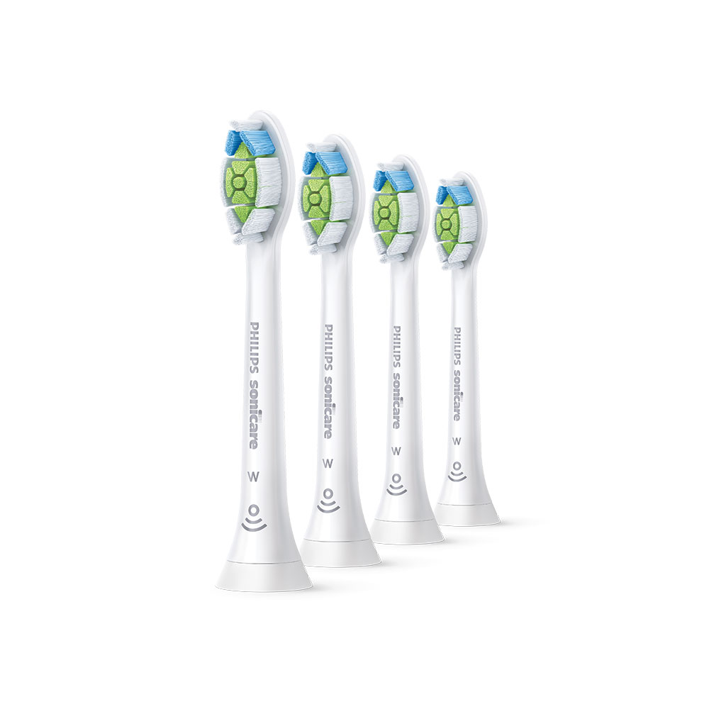 Philips Sonicare W2 Optimal White Toothbrush Heads [4pcs] #HX6064/67