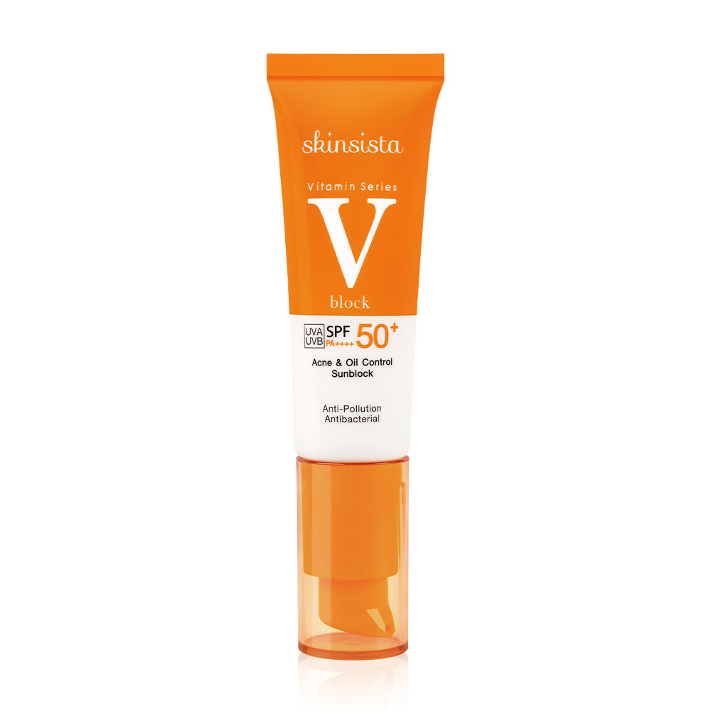 Skinsista V Acne & Oil Control Sunblock SPF 50+PA++++ 30ml
