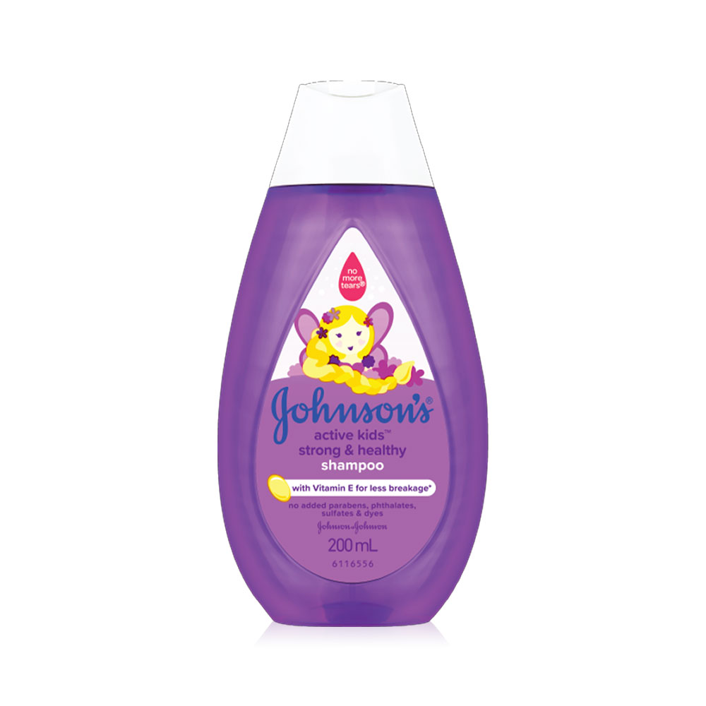 Johnsons Active Kids Strong & Healthy Shampoo 200ml