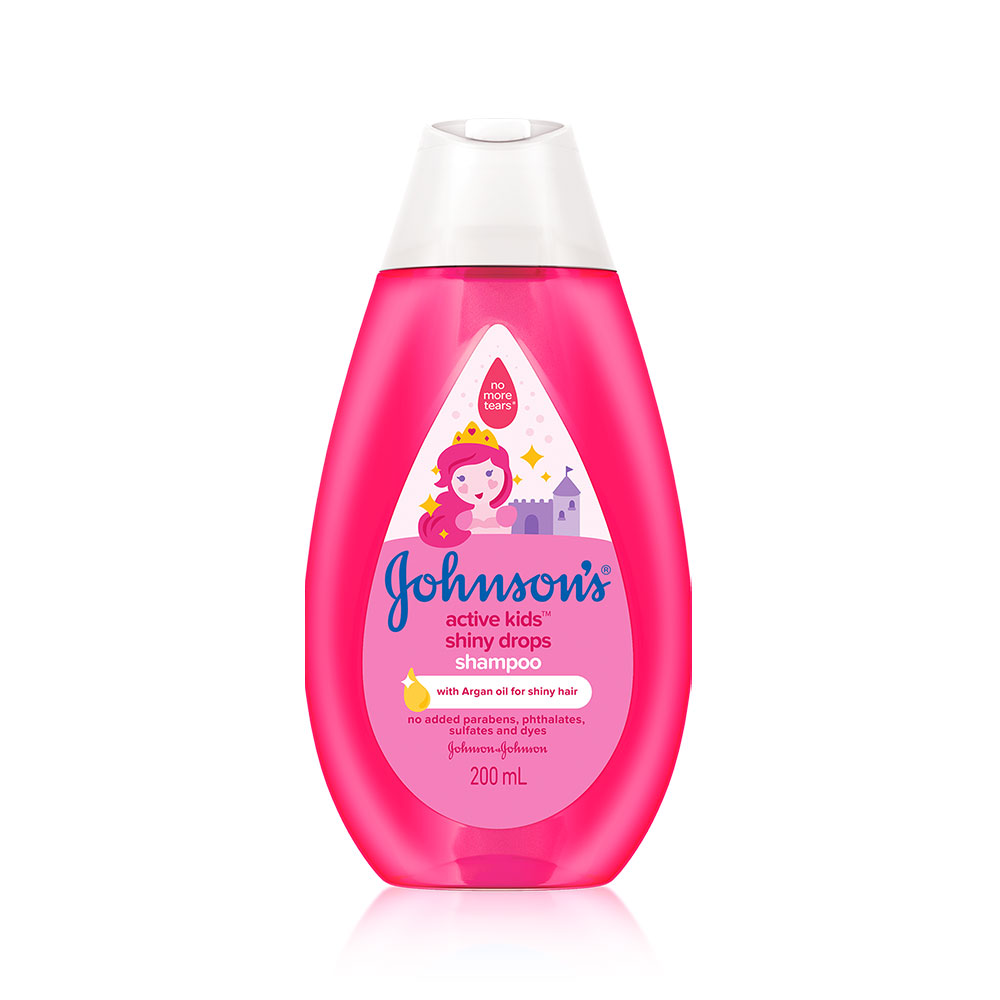 Johnsons Active Kids Shiny Drops Shampoo 200ml