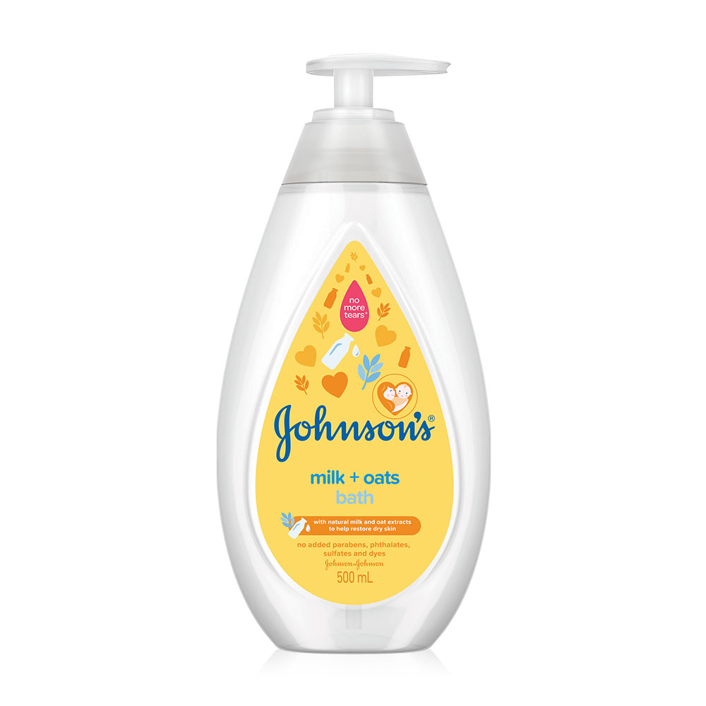Johnsons Milk + Oat Bath 500ml