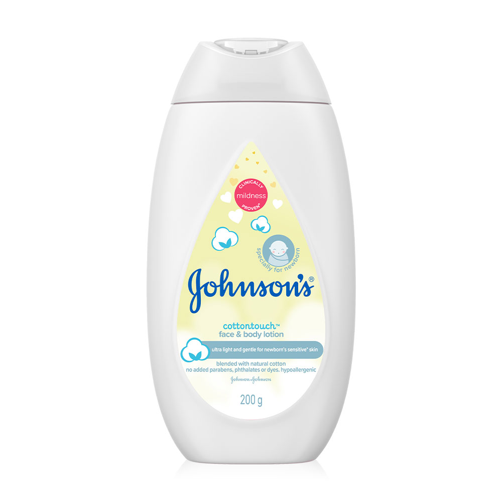 Johnsons Baby Cotton Touch Face & Body Lotion 200ml