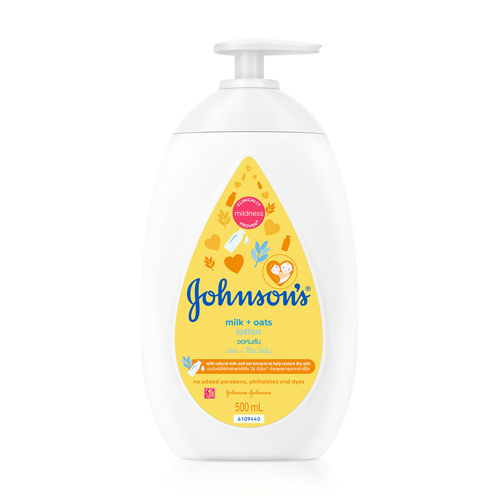 Johnson's Milk + Oats Lotion 500ml