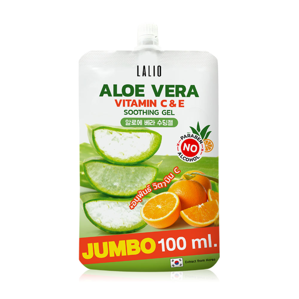 Lalio Aloe Vera Vitamin C And E Soothing Gel 100ml