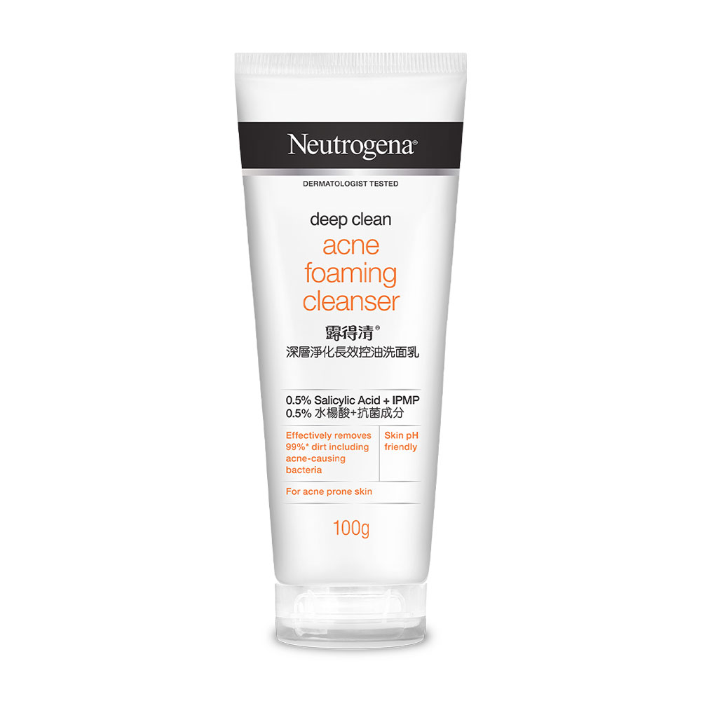 [Free Gift] Neutrogena Deep Clean Acne Foaming Cleanser 100g