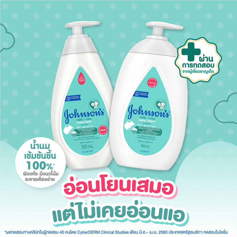 Johnsons Milk + Rice Baby Bath 200ml