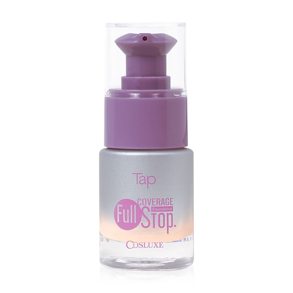 Cosluxe Tap Full Coverage Fullstop Foundation 15ml #03