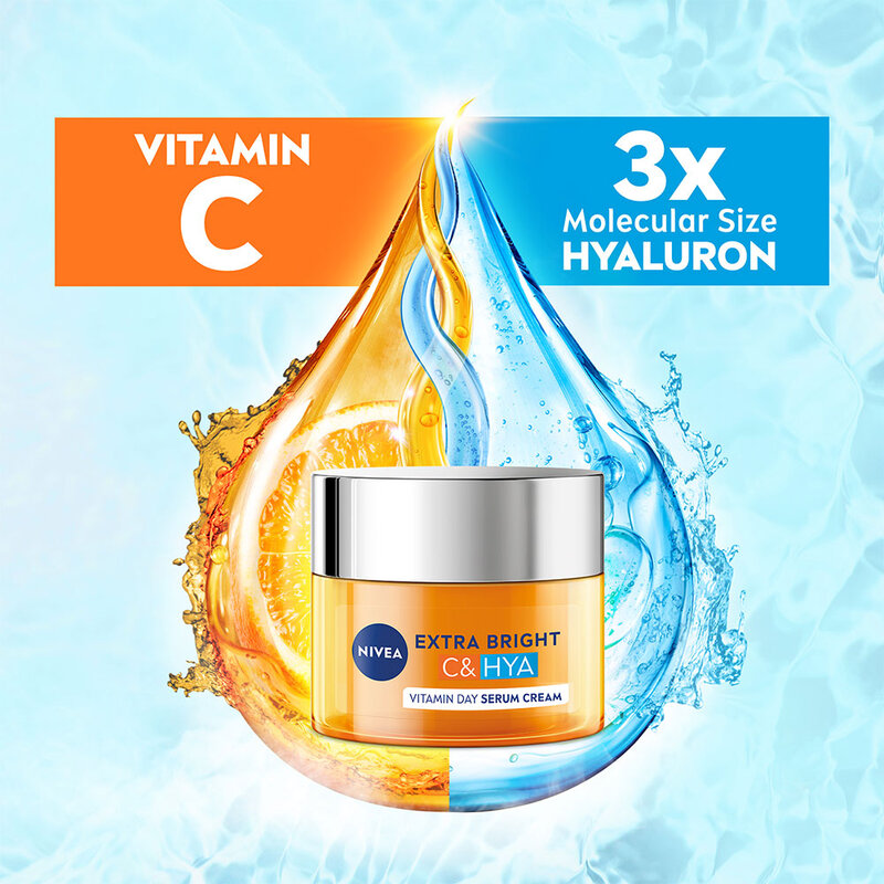 NIVEA Extra Bright C&Hya Vitamin Day Serum Cream 50ml