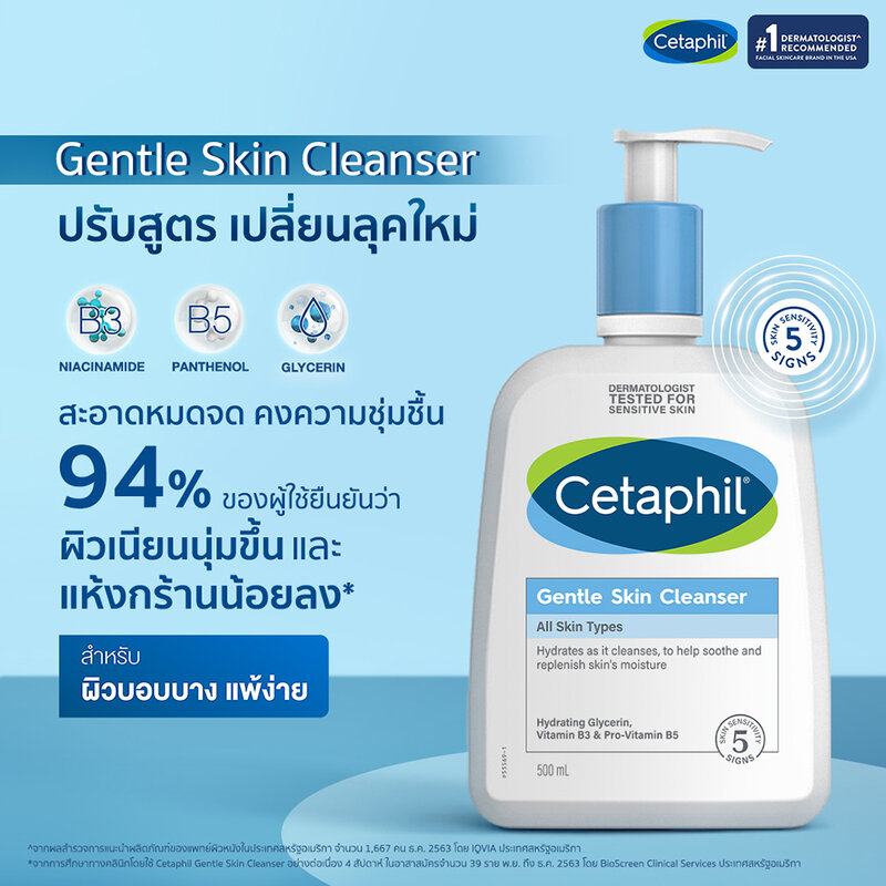Cetaphil Gentle Skin Cleanser For All Skin Types 1000ml