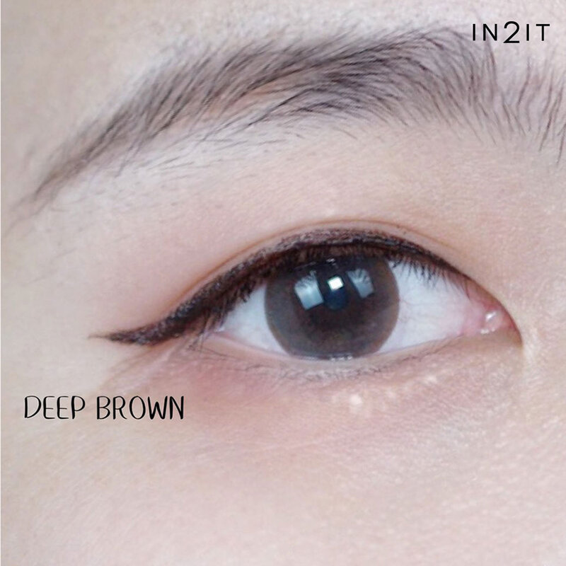 In2it Ultrabrow Waterproof Eyeliner Pen 0.7g #EUB02 Deep Brown