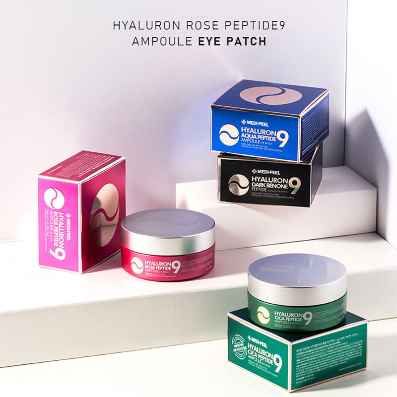 MEDI-PEEL Hyaluron Peptide 9 Ampoule Eye Patch 1.6g #Cica ( สินค้าหมดอายุ : 2025.11.24 ) 