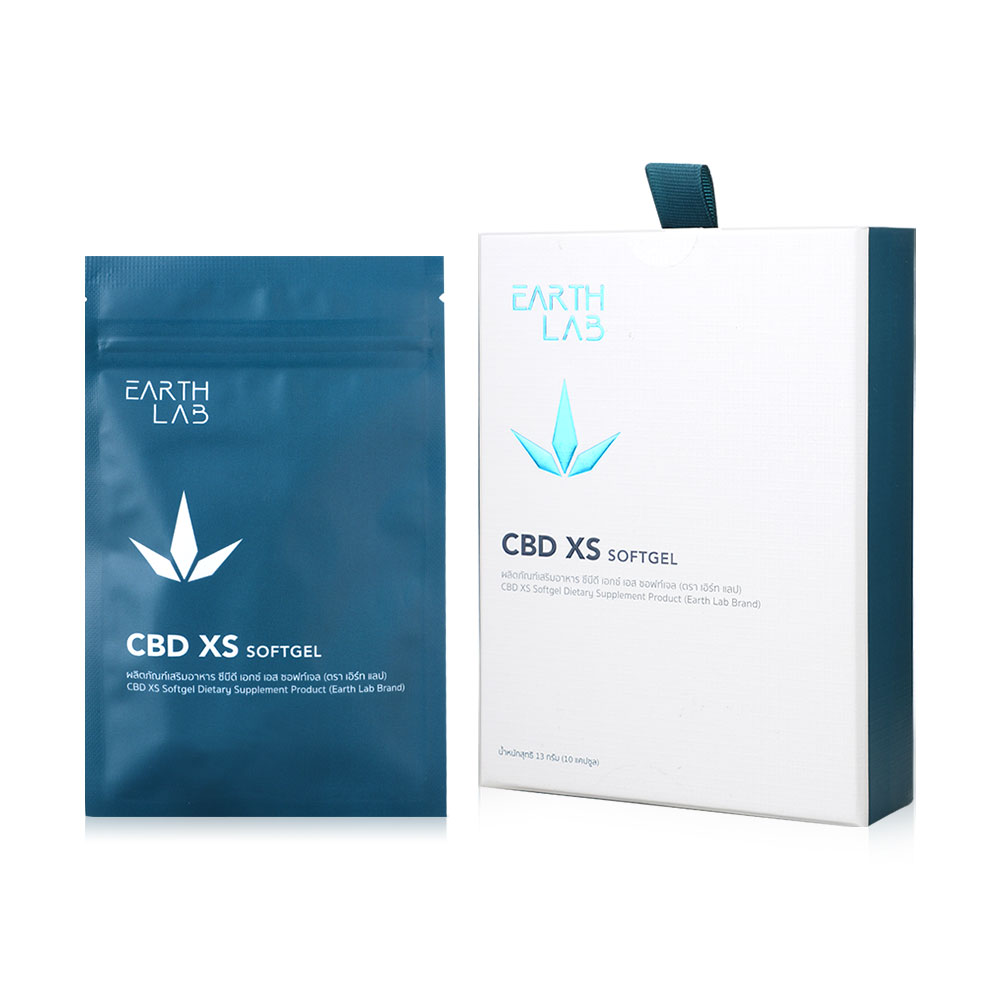 DR.CBD Earthlab CBD XS Softgel 10 Capsules