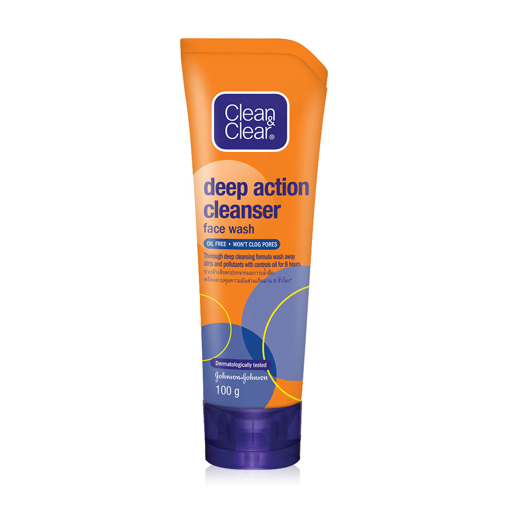 Clean & Clear Facial Foam Deep Action 100g