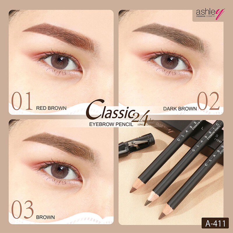 Ashley Classic Eyebrow Pencil 1.3g #01