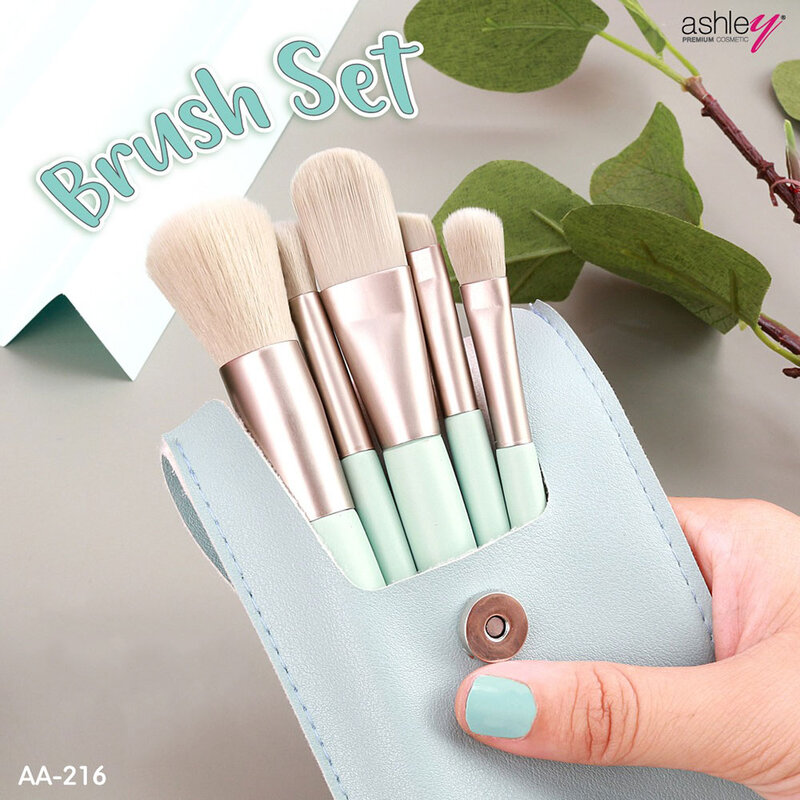 Ashley Soft Pastel Brush Set 5 Items #02 Green