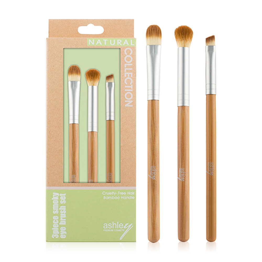 Ashley 3 Piece Smoky Eye Brush Set 3 Items #No.05
