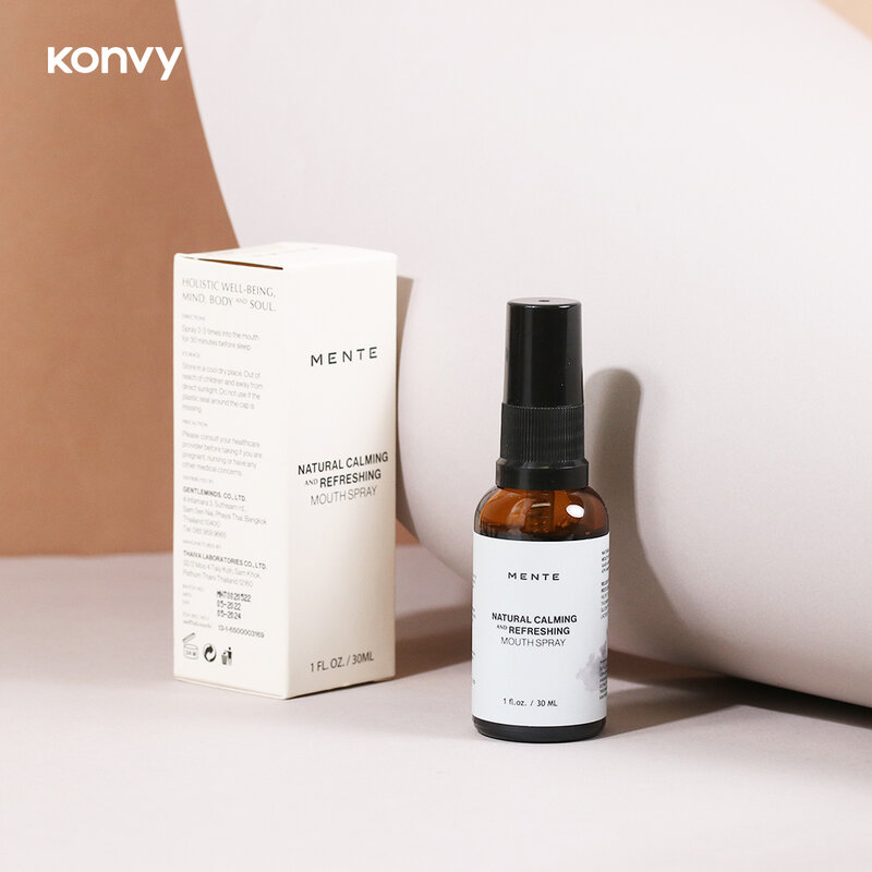 Mente Natural Calming And Refreshing Mouth Spray 30ml