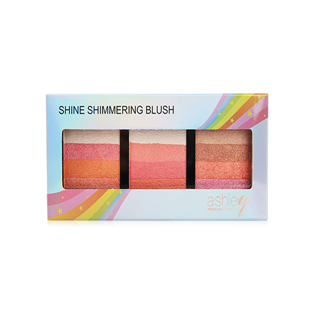 Ashley Shine Shimmering Blush 10.5g #01