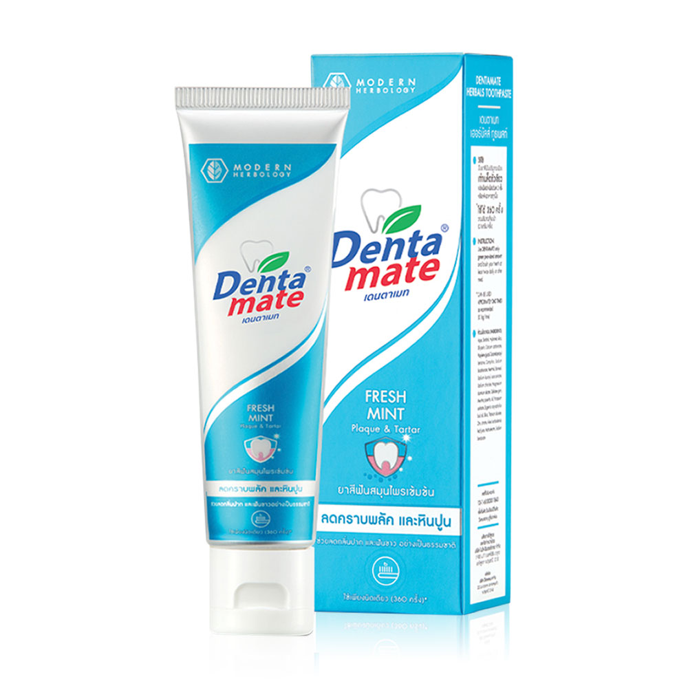 Dentamate Fresh Mint Herbal Extract Toothpaste 60g