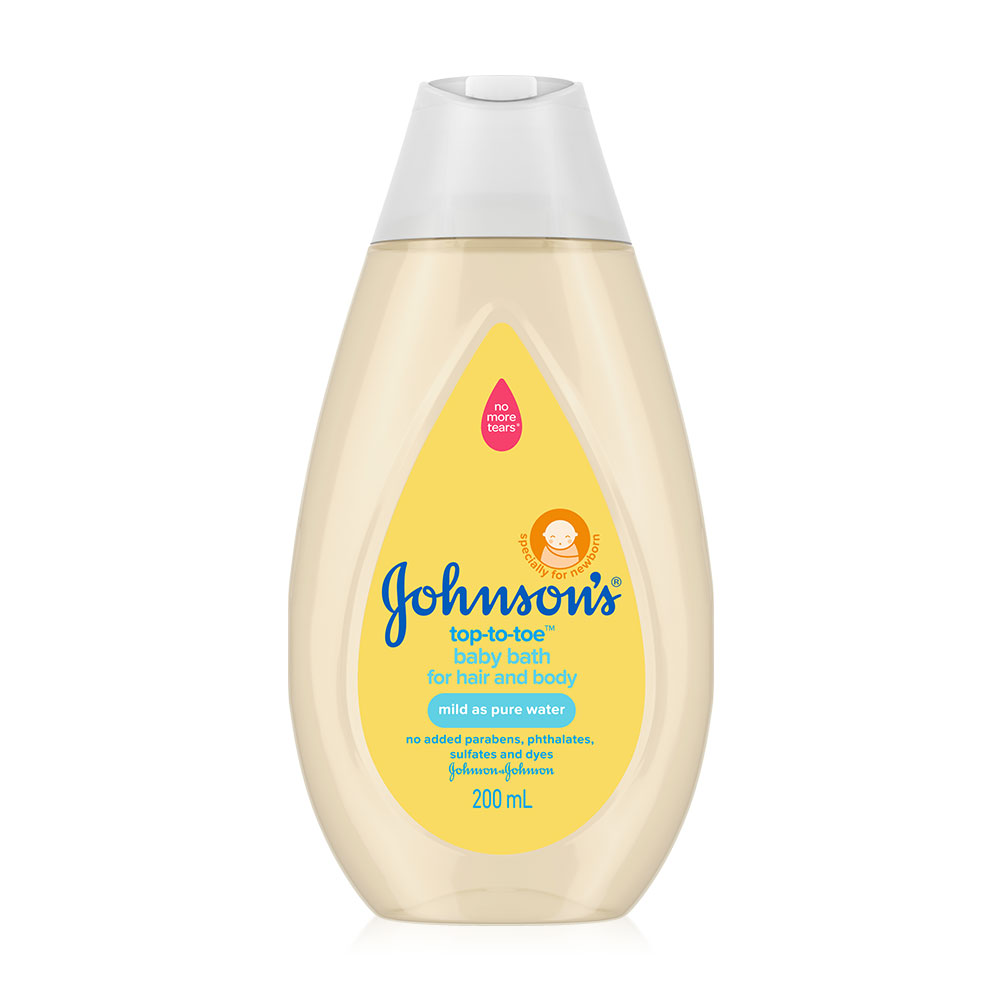 Johnsons Top to Toe Baby Bath 200ml