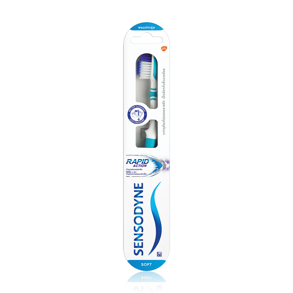 Sensodyne Rapid Action Extrasoft Toothbrush Single 1pc