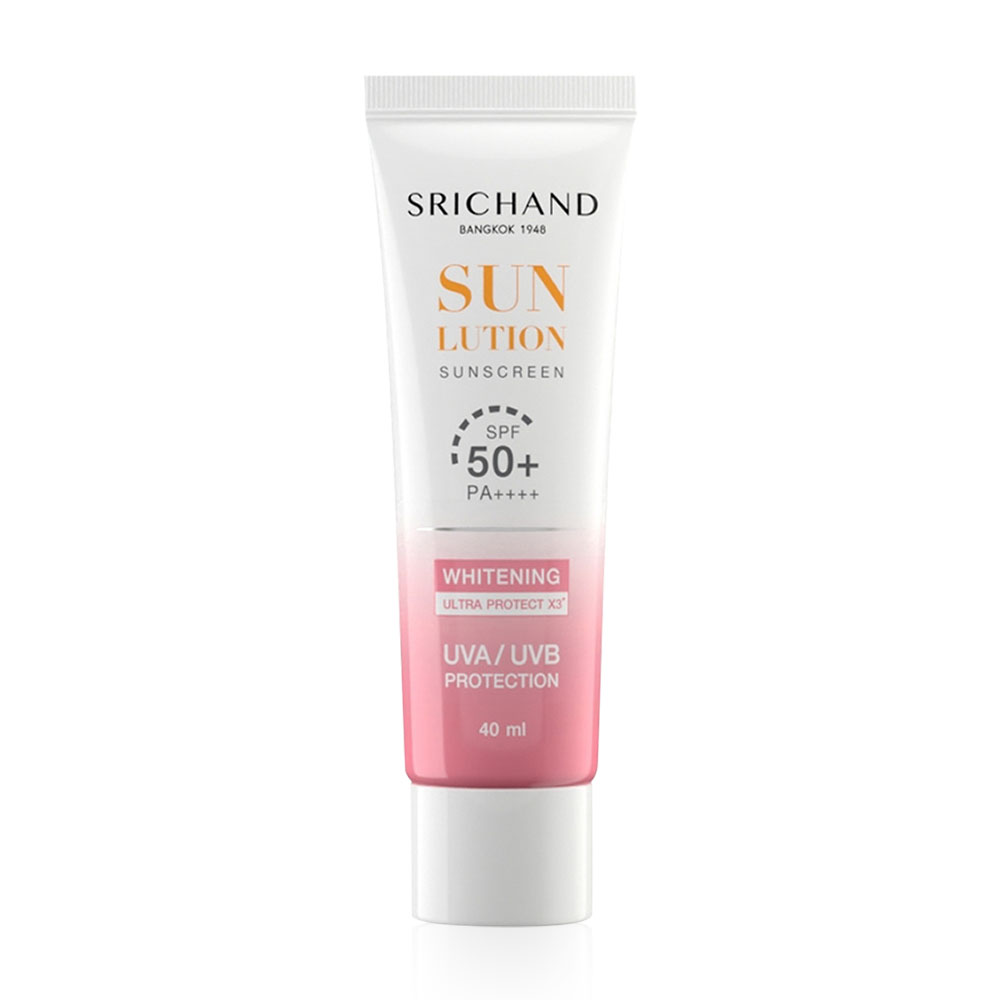 Srichand Sunlution Skin Whitening Sunscreen SPF50+ PA++++ 40ml