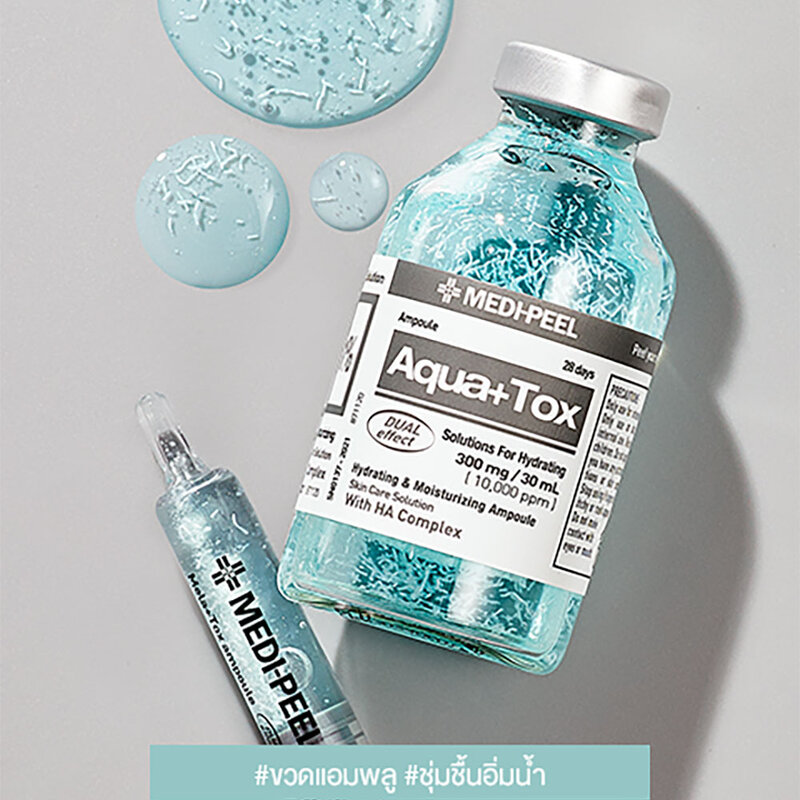 MEDI-PEEL Aqua Plus Tox Ampoule 30ml ( สินค้าหมดอายุ : 2025.11.30 ) 