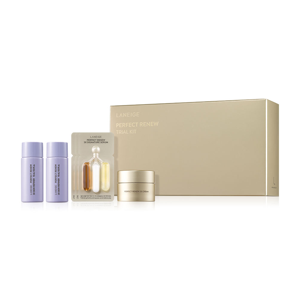 [Free Gift] Laneige Perfect Renew 3X Trial Kit