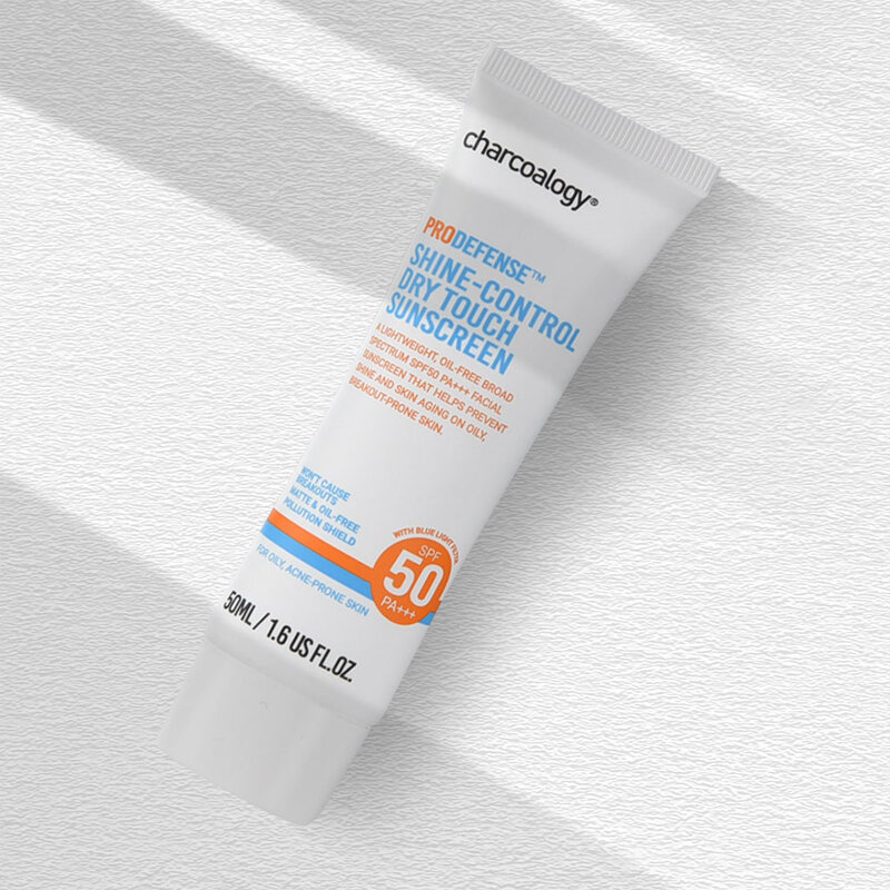 Charcaology Prodefense Shine-Control Dry Touch Sunscreen SPF50 PA+++ 50ml