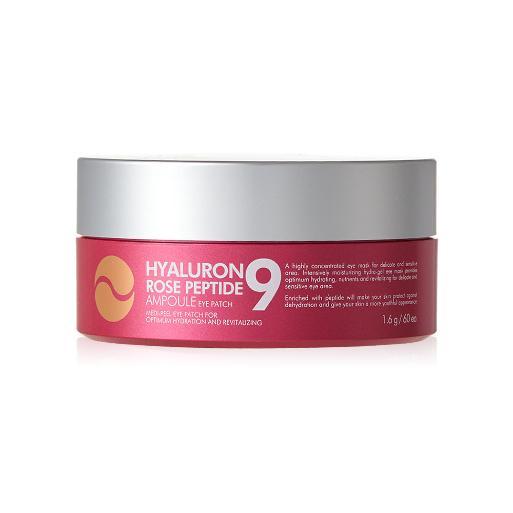 MEDI-PEEL Hyaluron Peptide 9 Ampoule Eye Patch 1.6g #Rose ( สินค้าหมดอายุ : 2025.11.25 ) 