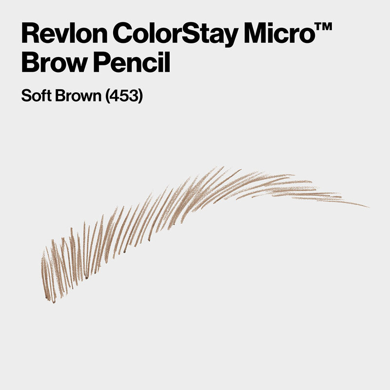 REVLON Colorstay Micro Brow Pencil 0.09g #Soft Brown 453