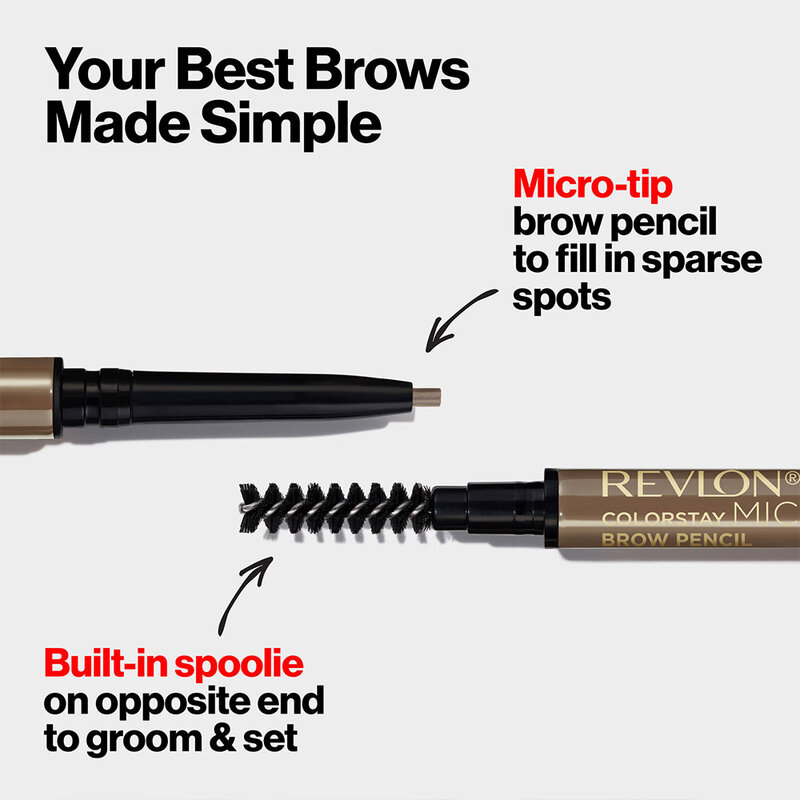 REVLON Colorstay Micro Brow Pencil 0.09g #Dark Brown 456