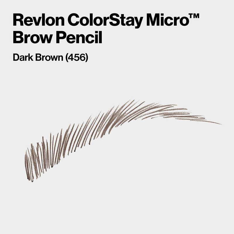 REVLON Colorstay Micro Brow Pencil 0.09g #Dark Brown 456