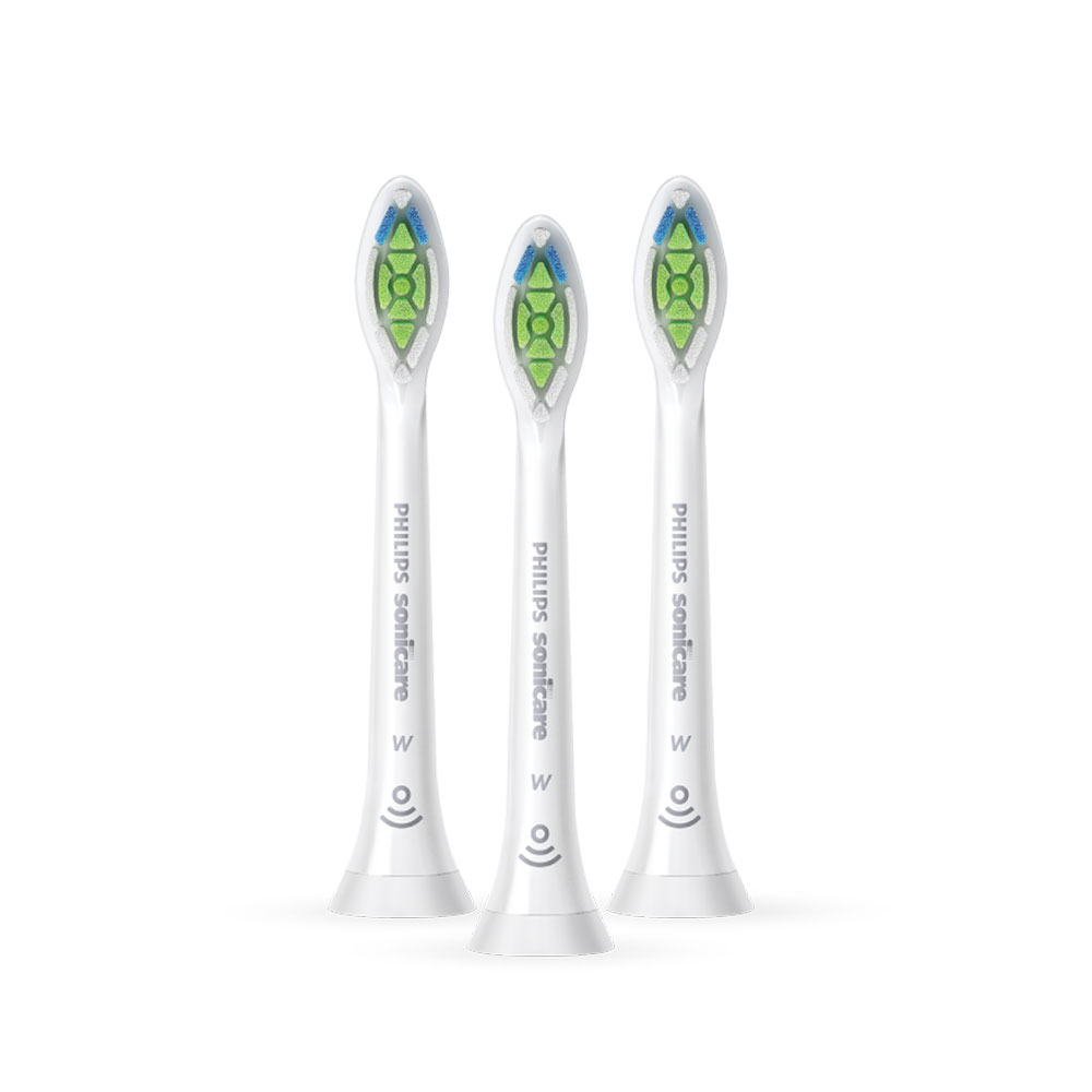 Philips Sonicare W2 Optimal White Toothbrush Heads [3pcs] #HX6063/67