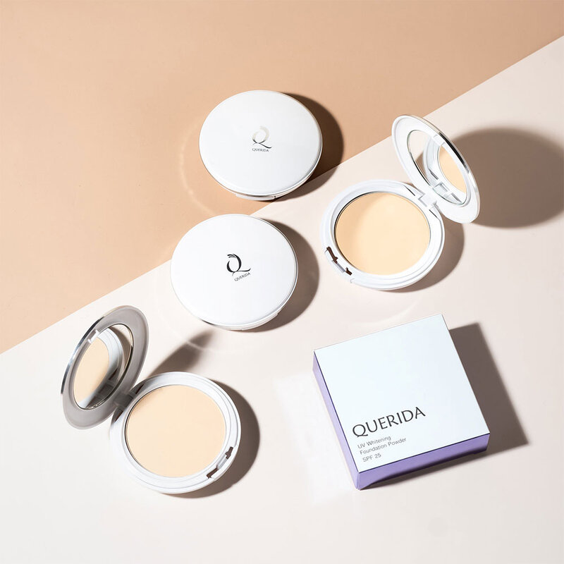 Querida UV Whitening Foundation Powder SPF25 10g #C1 ( สินค้าหมดอายุ : 2025.10.10 ) 