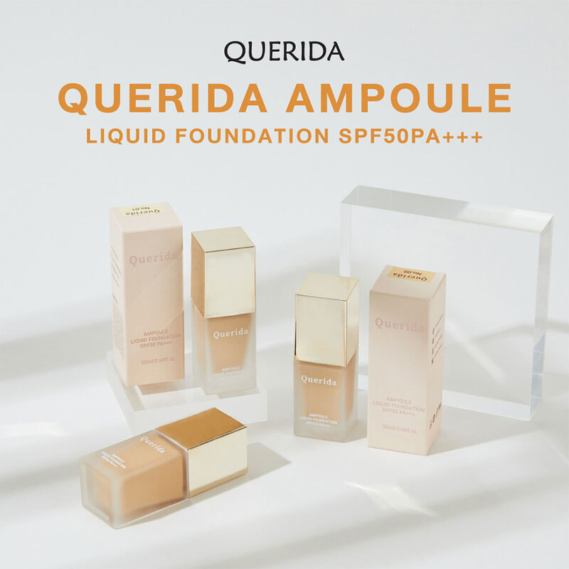 Querida Ampoule Liquid Foundation SPF50/PA+++ 20ml #3 Sand
