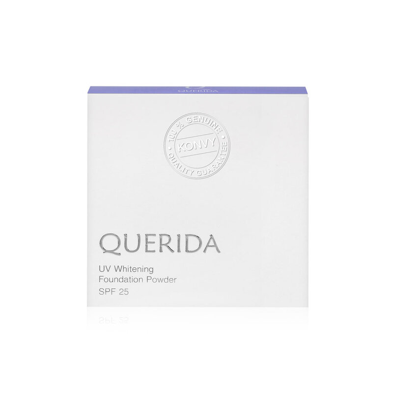 Querida UV Whitening Foundation Powder SPF25 10g #C1 ( สินค้าหมดอายุ : 2025.10.10 ) 