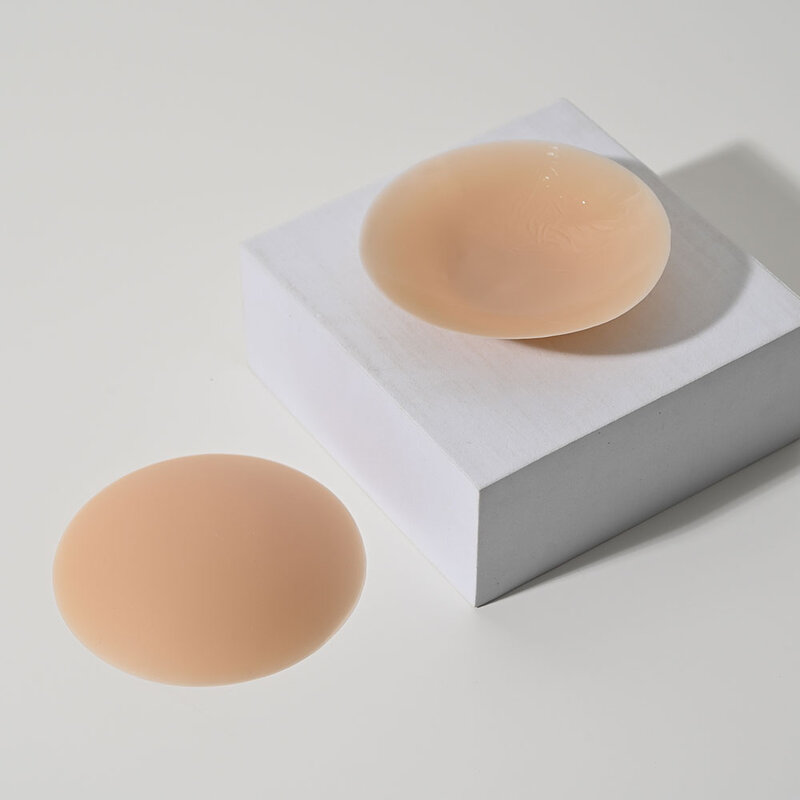 Feyre Silica Gel Adhesive Nipple Covers 7cm #Ivory