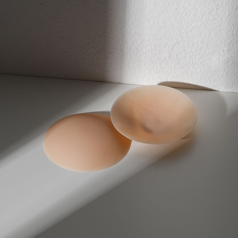 Feyre Silica Gel Adhesive Nipple Covers 7cm #Nude