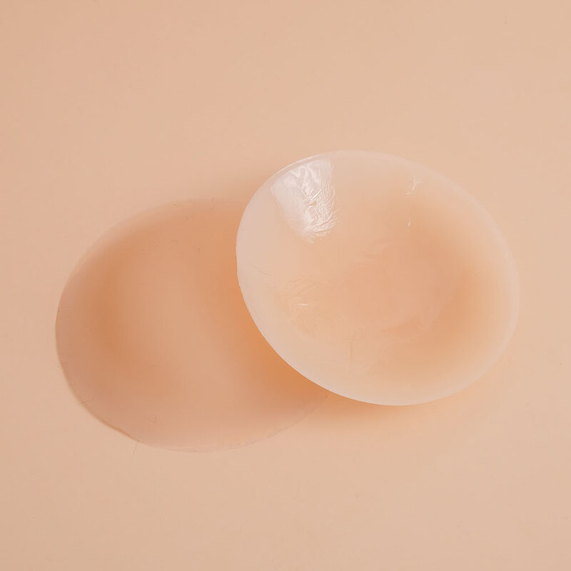 Feyre Silica Gel Adhesive Nipple Covers 7cm #Nude