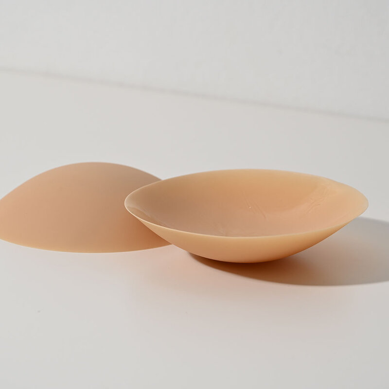 Feyre Silica Gel Adhesive Nipple Covers 8cm #Nude