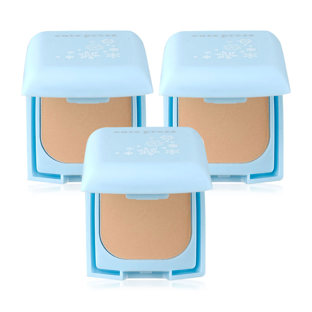Cute Press Evory Snow Whitening & Oil Control Foundation Powder SPF30/PA++ [5g x 3pcs] #N2
