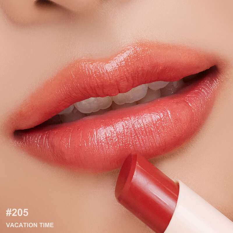 Naree Everyday Real Sheer Lipstick 3.5g #205 Vacation Time ( สินค้าหมดอายุ : 2026.01.01 ) 