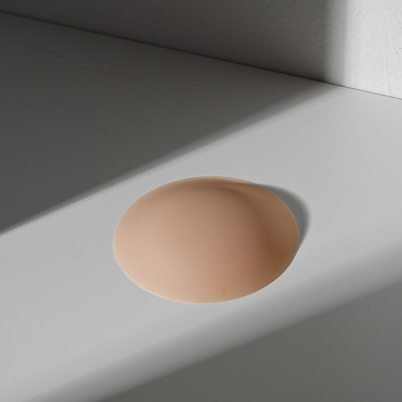 Feyre Silica Gel Adhesive Nipple Covers 8cm #Ivory
