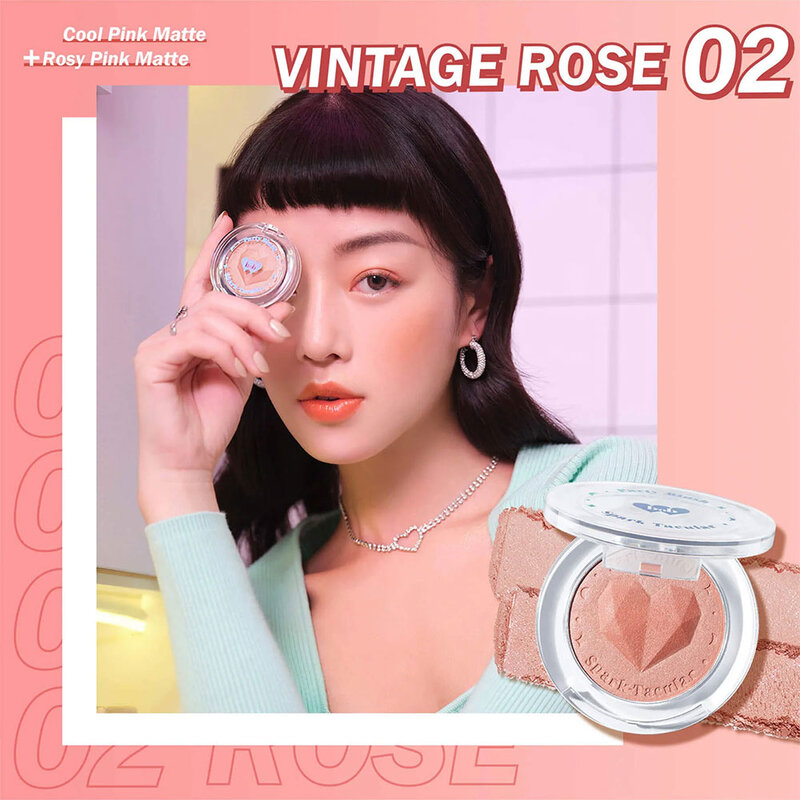 barenbliss Spark-Tacular Party Blush 3.5g #02 Vintage Rose