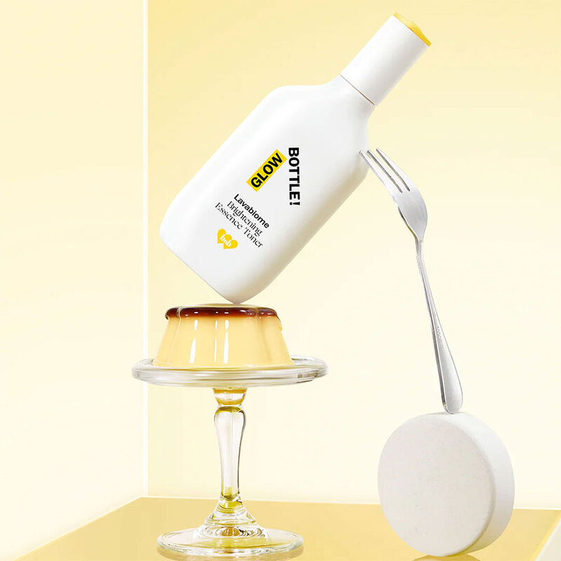 barenbliss Glow Bottle! Lavabiome Brightening Essence Toner 100ml ( สินค้าหมดอายุ : 2025.09.23 ) 