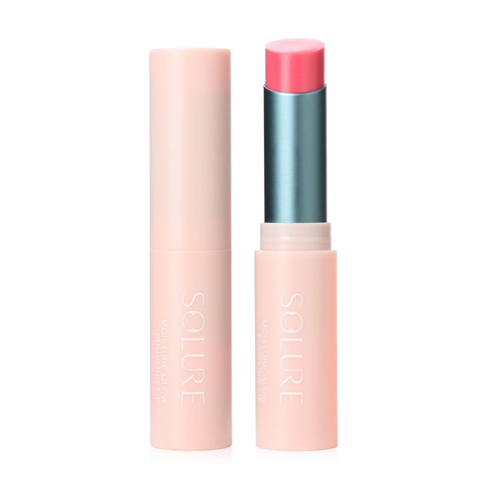 SOLURE Moisture Glow Pumping Lip 3.4g #Candy Pink