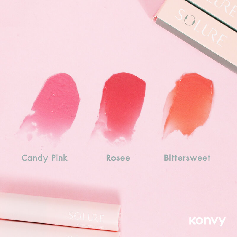 SOLURE Moisture Glow Pumping Lip 3.4g #Candy Pink